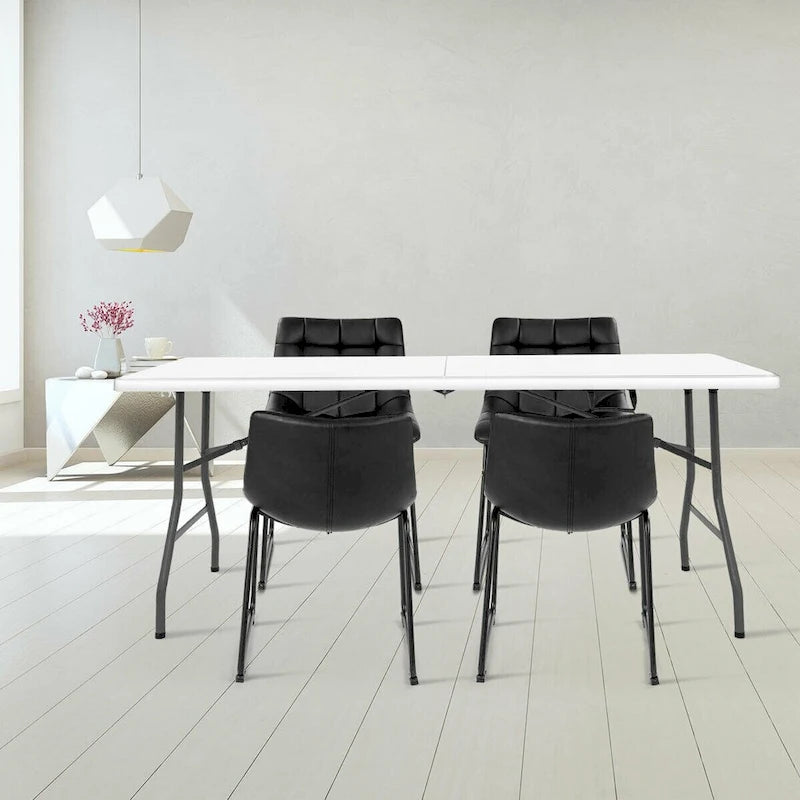 6 ft Portable Folding Table for Indoor and Outdoor Use