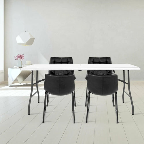 6 ft Portable Folding Table for Indoor and Outdoor Use