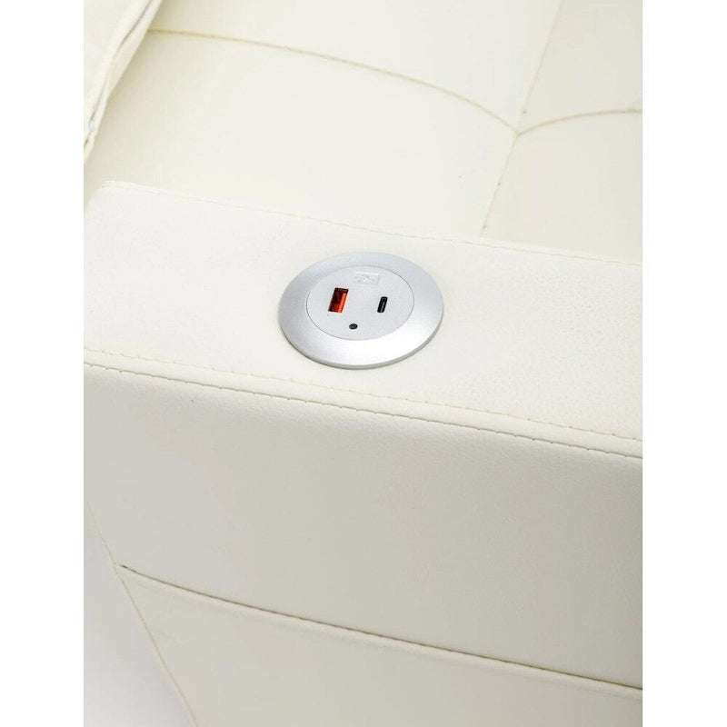 3-in-1 Convertible Sleeper Chair with USB Ports