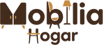 Mobilia Hogar 多元素字母融合 Logo